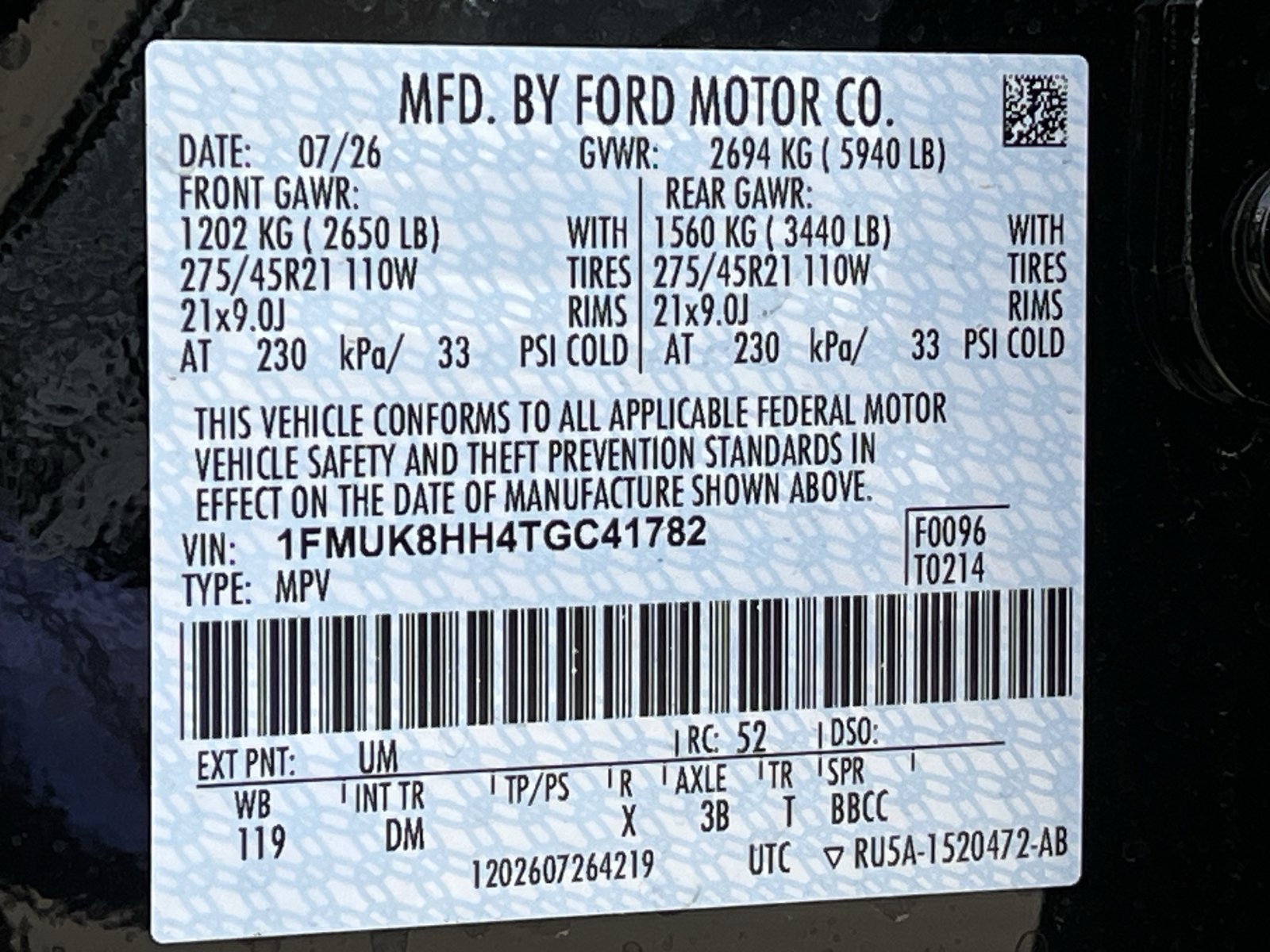 New 2026 Ford Explorer Platinum w/ LUX Leather Package AWD/4WD image 27