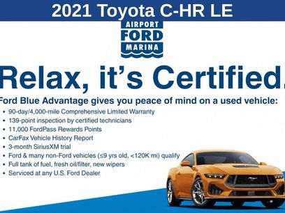 Used 2021 Toyota C-HR LE