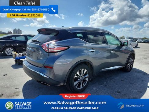 Used 2015 Nissan Murano SL w/ SL Technology Package image 4