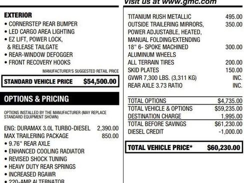 Certified 2025 GMC Sierra 1500 SLE w/ Max Trailering Package AWD/4WD image 2