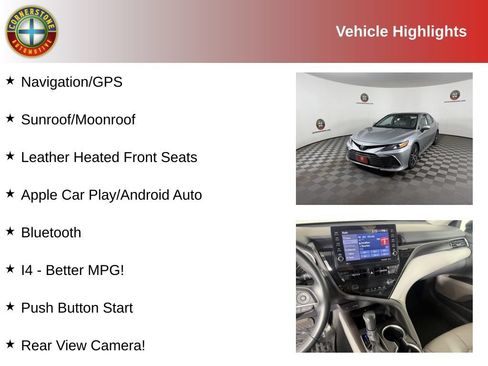 Used 2022 Toyota Camry XLE FWD image 2