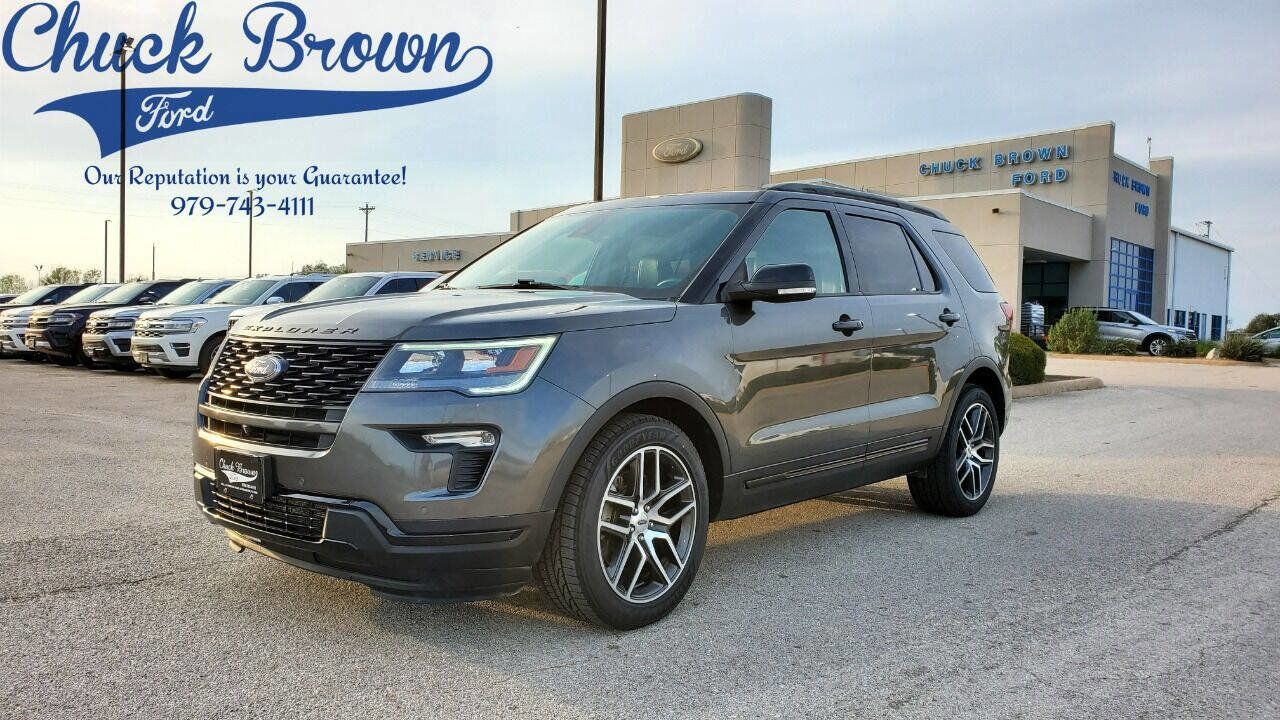 Used 2018 Ford Explorer Sport w/ Equipment Group 401A AWD/4WD image 1