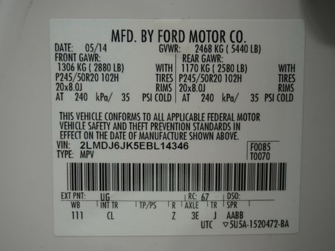 Used 2014 Lincoln MKX FWD w/ Equipment Group 102A image 32
