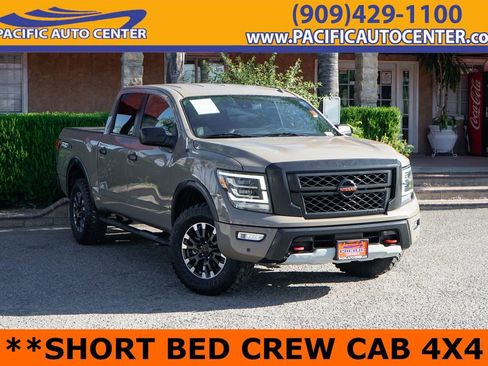 Used 2021 Nissan Titan PRO-4X w/ Pro-4x Utility Package AWD/4WD image 1