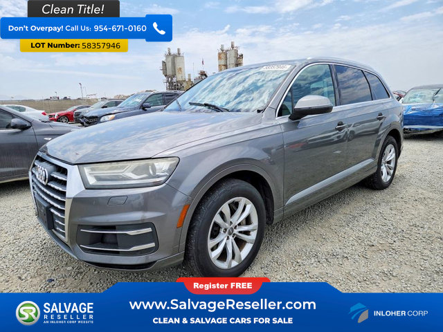Used 2017 Audi Q7 3.0T Premium AWD/4WD image 1