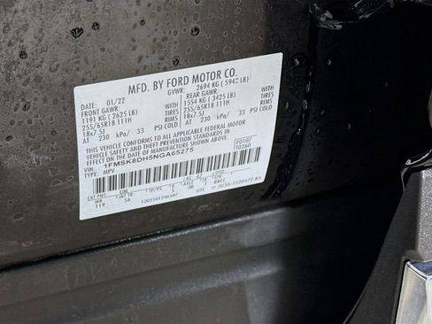 Used 2022 Ford Explorer XLT w/ Equipment Group 202A image 33