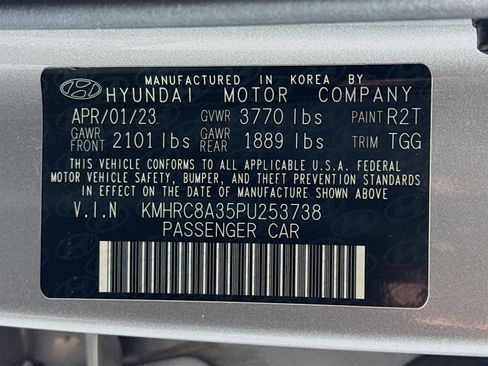 Certified 2023 Hyundai Venue SEL image 30