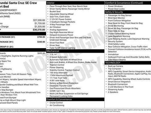 Used 2023 Hyundai Santa Cruz SE w/ Tow & Go Package AWD/4WD image 6