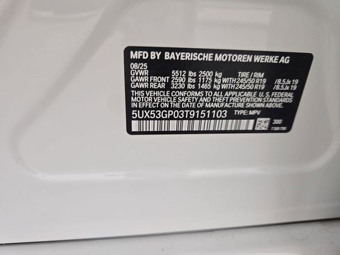 Used 2026 BMW X3 xDrive30 w/ M Sport Package image 32