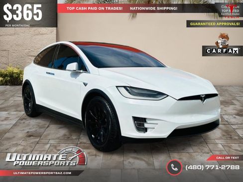 Used 2017 Tesla Model X 75D AWD/4WD image 7
