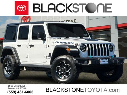 Used 2023 Jeep Wrangler Unlimited Rubicon 4xe w/ Cold Weather Group AWD/4WD image 1