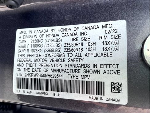 Used 2022 Honda CR-V EX image 22