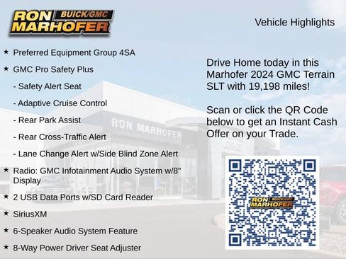 Used 2024 GMC Terrain SLT w/ Elevation Edition FWD image 15
