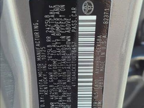 New 2026 Toyota Camry SE image 28