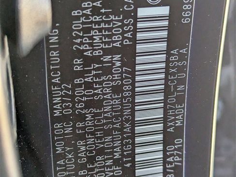 Certified 2022 Toyota Camry SE image 15