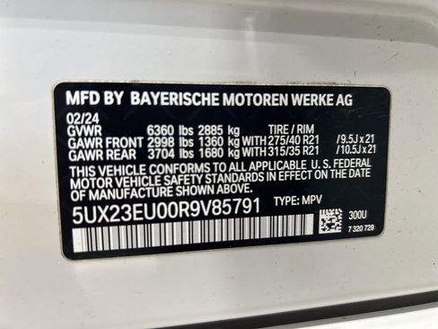 Used 2024 BMW X5 xDrive40i w/ M Sport Package image 34