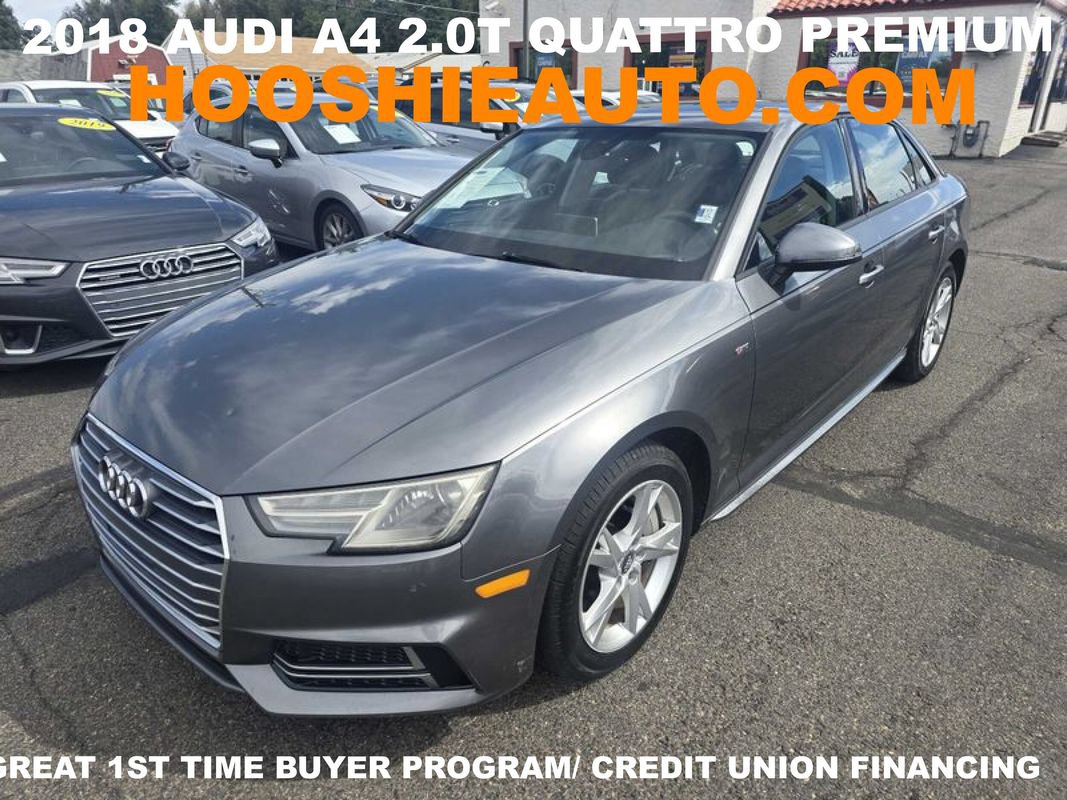 Used 2018 Audi A4 2.0T Premium AWD/4WD image 1