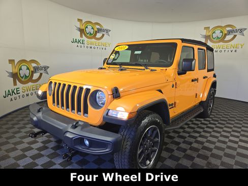 Used 2021 Jeep Wrangler Unlimited Sport image 3