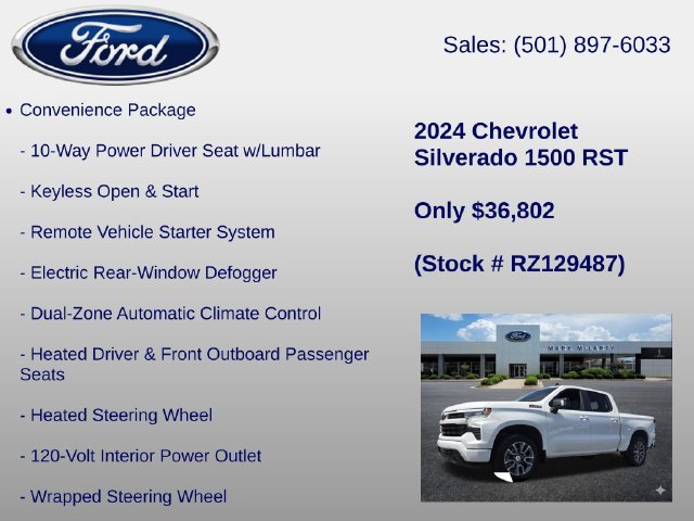 Used 2024 Chevrolet Silverado 1500 RST AWD/4WD image 24