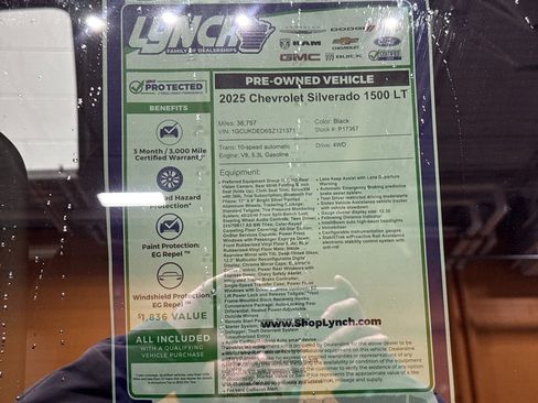 Used 2025 Chevrolet Silverado 1500 LT image 37