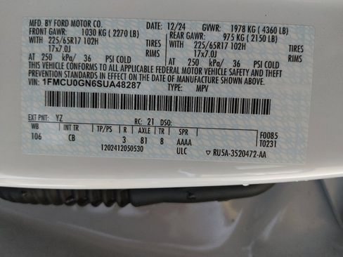 Used 2025 Ford Escape Active FWD image 33