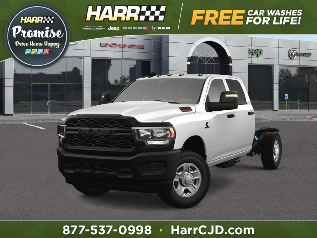 New 2024 RAM 3500 Tradesman w/ Safety Group AWD/4WD 360° Tour