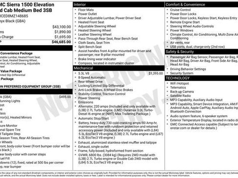 Used 2021 GMC Sierra 1500 Elevation RWD image 19