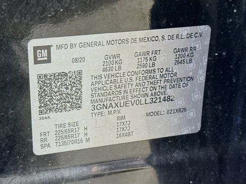 Used 2020 Chevrolet Equinox LT AWD/4WD image 30