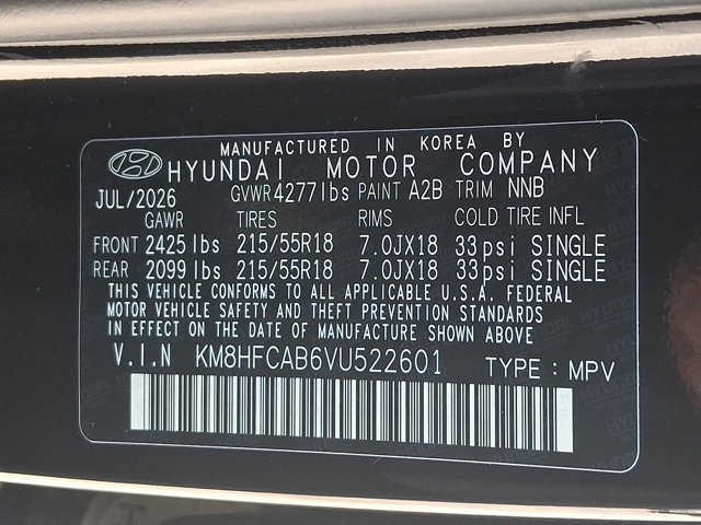 New 2027 Hyundai Kona SEL Sport AWD/4WD image 20