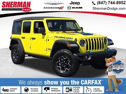 Used 2022 Jeep Wrangler Unlimited Rubicon 4xe w/ Safety Group