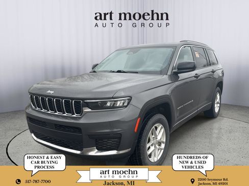 Used 2022 Jeep Grand Cherokee L Laredo w/ Luxury Tech Group I AWD/4WD image 1