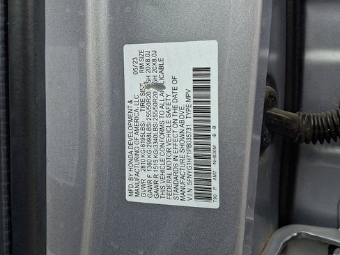 Certified 2023 Honda Pilot Touring image 21