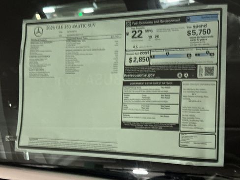 Used 2026 Mercedes-Benz GLE 350 4MATIC image 30