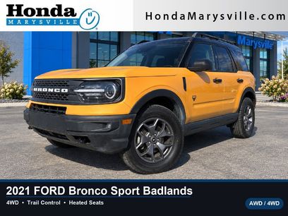 Used 2021 Ford Bronco Sport Badlands