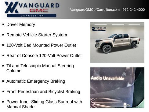 New 2026 GMC Canyon AT4 w/ Technology Plus Package image 12