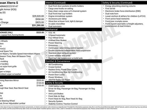 Used 2012 Nissan Xterra S w/ Value Package image 3