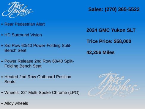 Used 2024 GMC Yukon SLT w/ SLT Premium Package AWD/4WD image 26
