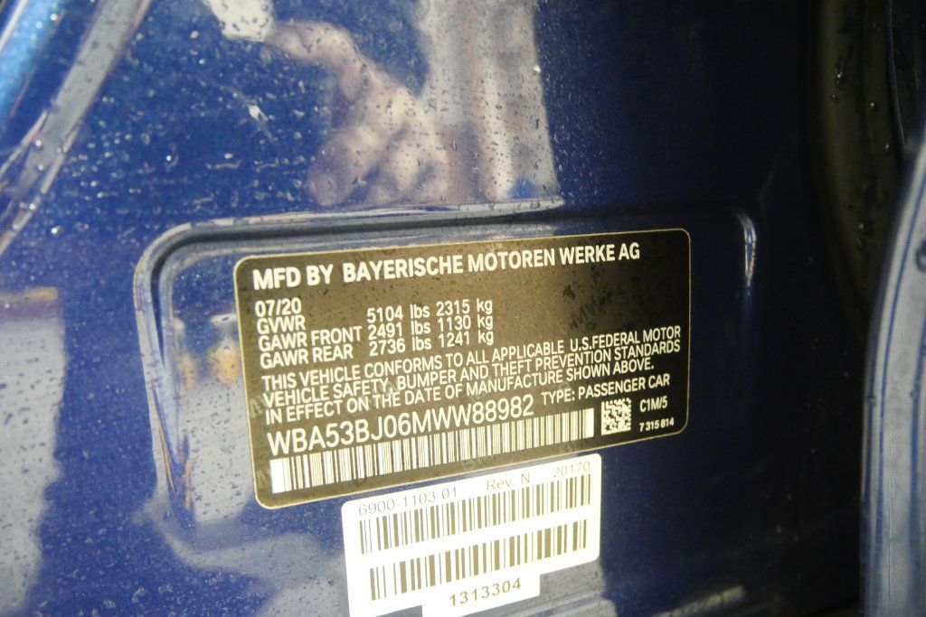 Used 2021 BMW 540i w/ M Sport Package RWD image 29