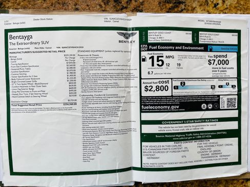 Used 2017 Bentley Bentayga image 6