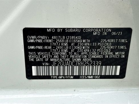 Used 2024 Subaru Crosstrek 2.0i Premium AWD/4WD image 40