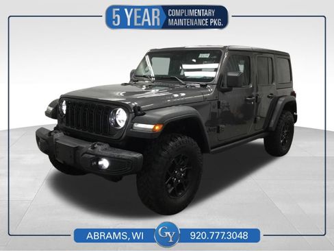 Used 2025 Jeep Wrangler Unlimited Sport AWD/4WD image 1