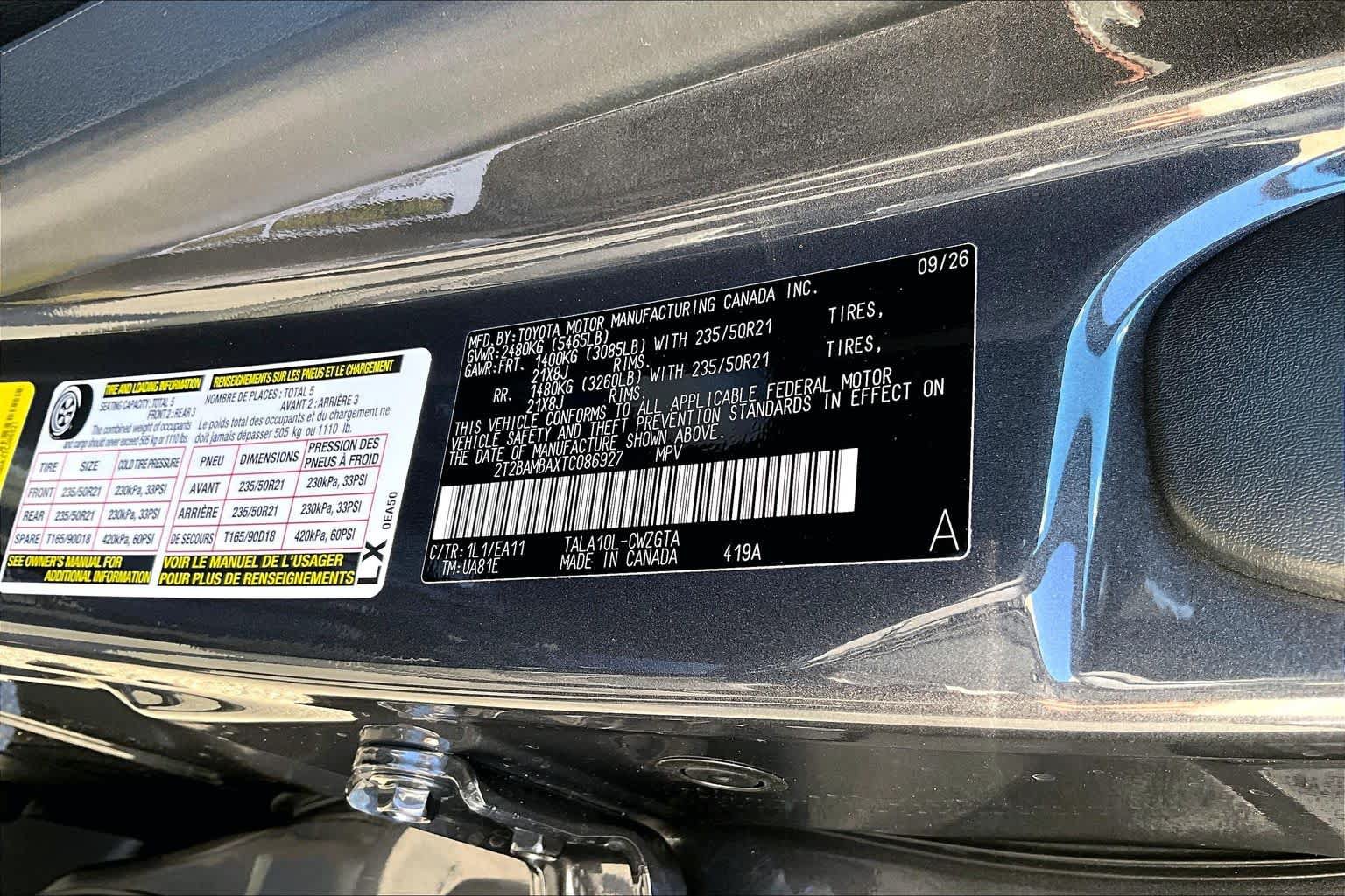 New 2026 Lexus RX 350 Premium w/ Convenience Package FWD image 17