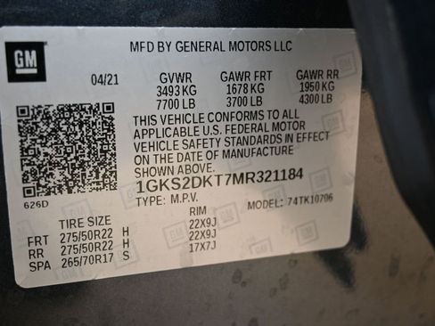 Used 2021 GMC Yukon Denali w/ Denali Ultimate Package AWD/4WD image 49