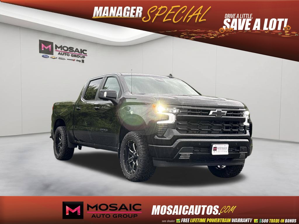 New 2026 Chevrolet Silverado 1500 RST w/ Dark Appearance Package AWD/4WD image 1