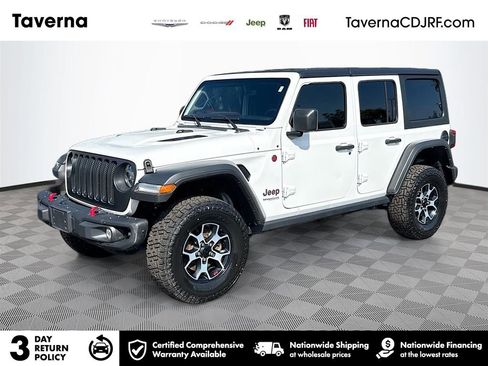 Used 2022 Jeep Wrangler Unlimited Rubicon w/ Steel Bumper Group AWD/4WD image 1