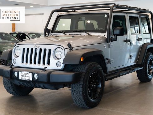 Used 2017 Jeep Wrangler Unlimited Sport w/ Quick Order Package 24S AWD/4WD image 1