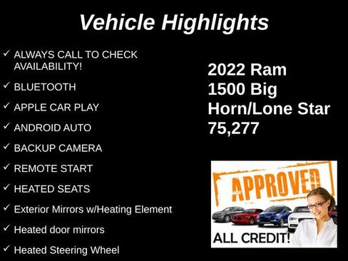 Used 2022 RAM 1500 Big Horn AWD/4WD image 9