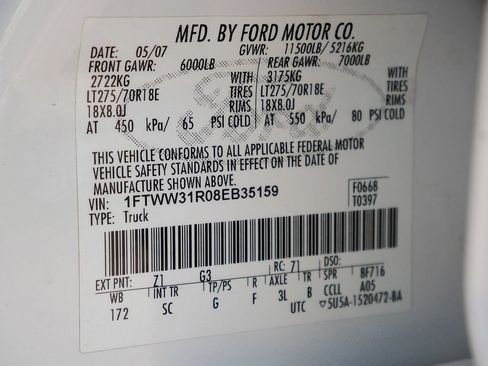 Used 2008 Ford F350 King Ranch AWD/4WD image 73