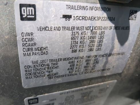 Used 2023 Chevrolet Silverado 1500 W/T w/ WT Value Package AWD/4WD image 34