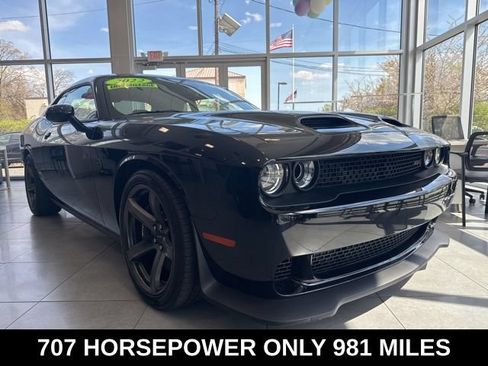 Used 2022 Dodge Challenger SRT Hellcat w/ SRT Black Package RWD image 3